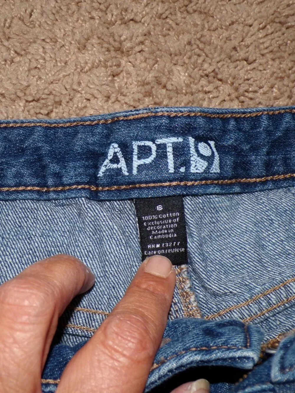 Apt. 9 Distressed Denim Shorts